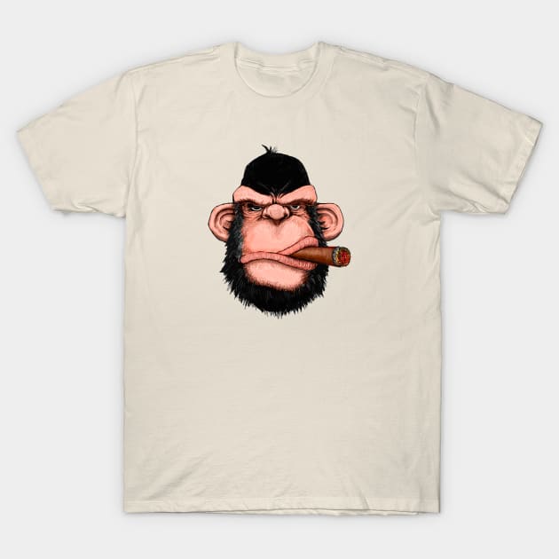 Ape Boss T-Shirt by NeilGlover